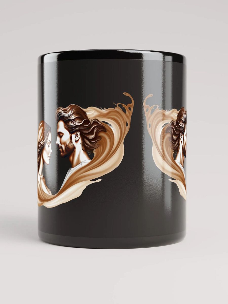Intertwined Souls Black Glossy Mug product image (5)