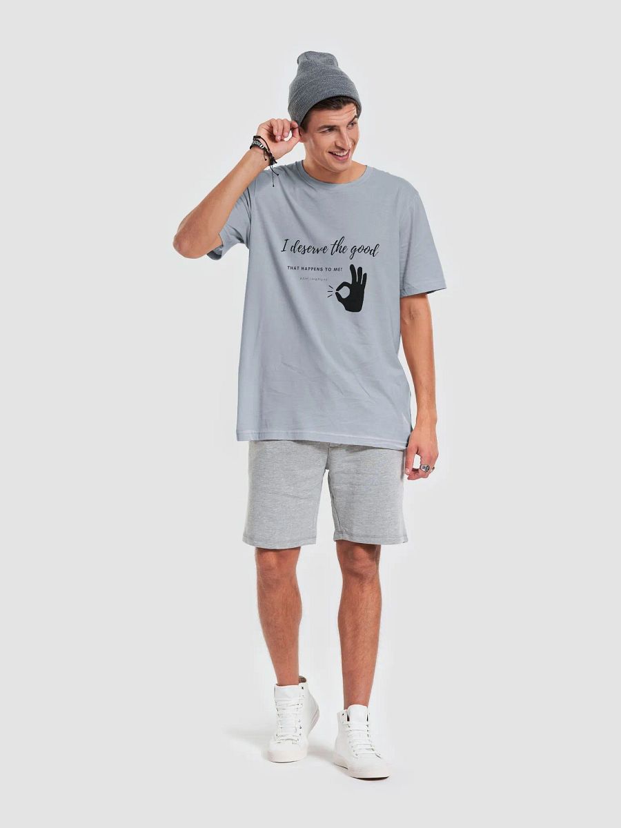 I deserve the good Dark Unisex Super soft T-Shirt product image (29)