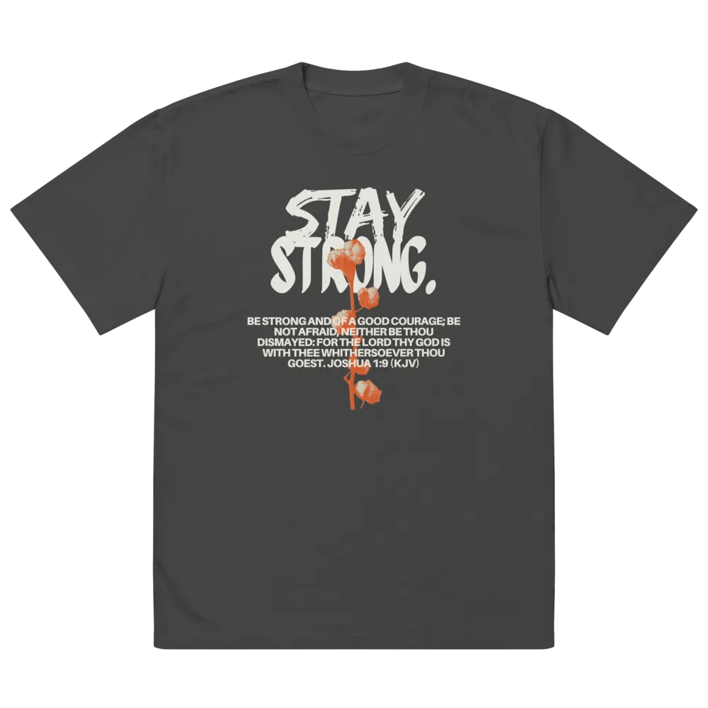 Stay Strong Premium Faded Tee product image (2)