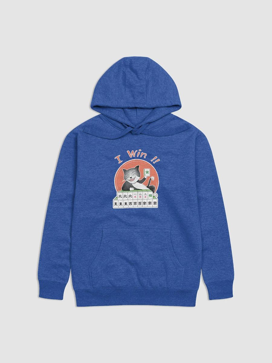 MAHJONGG CAT I WIN HOODIE product image (1)