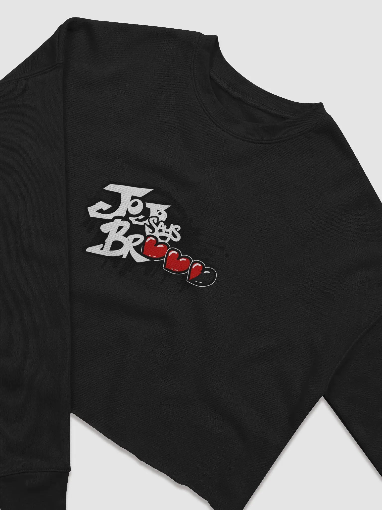 Graffiti Crop Sweatshirt product image (1)