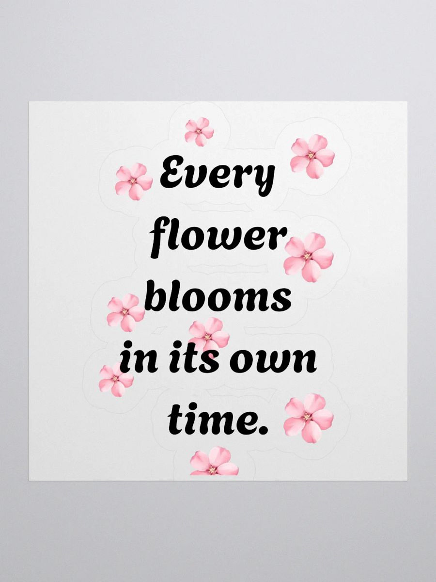 Every Flower Blooms Kiss Cut Stickers product image (1)