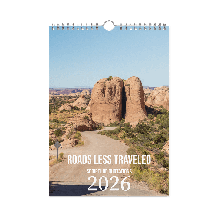 2026 Roads Less Traveled Photo Calendar product image (1)