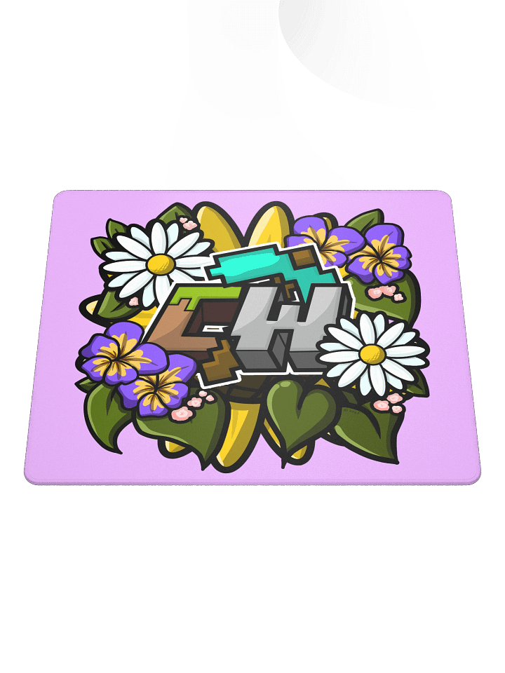 CraftWorks Flower Forest Logo Mouse Pad product image (1)