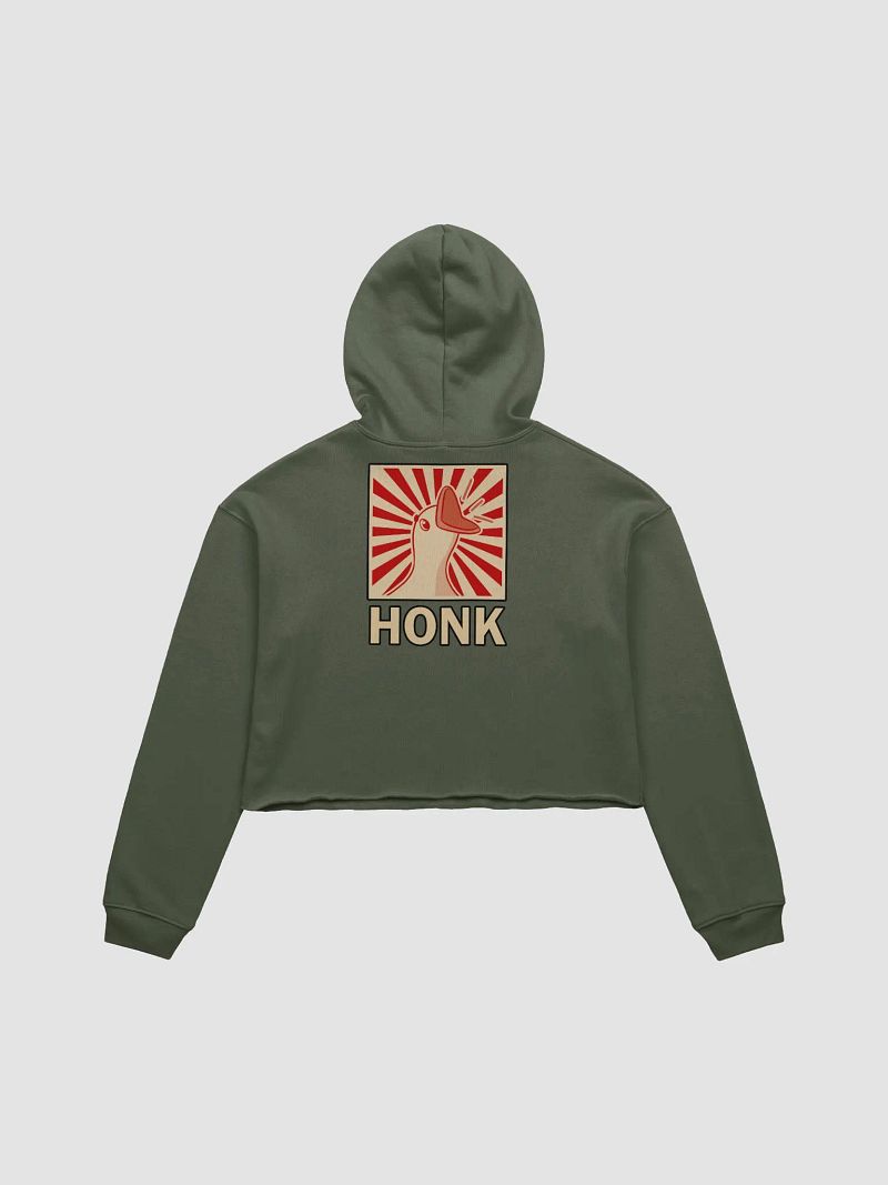 Honk Cropped Hoodie