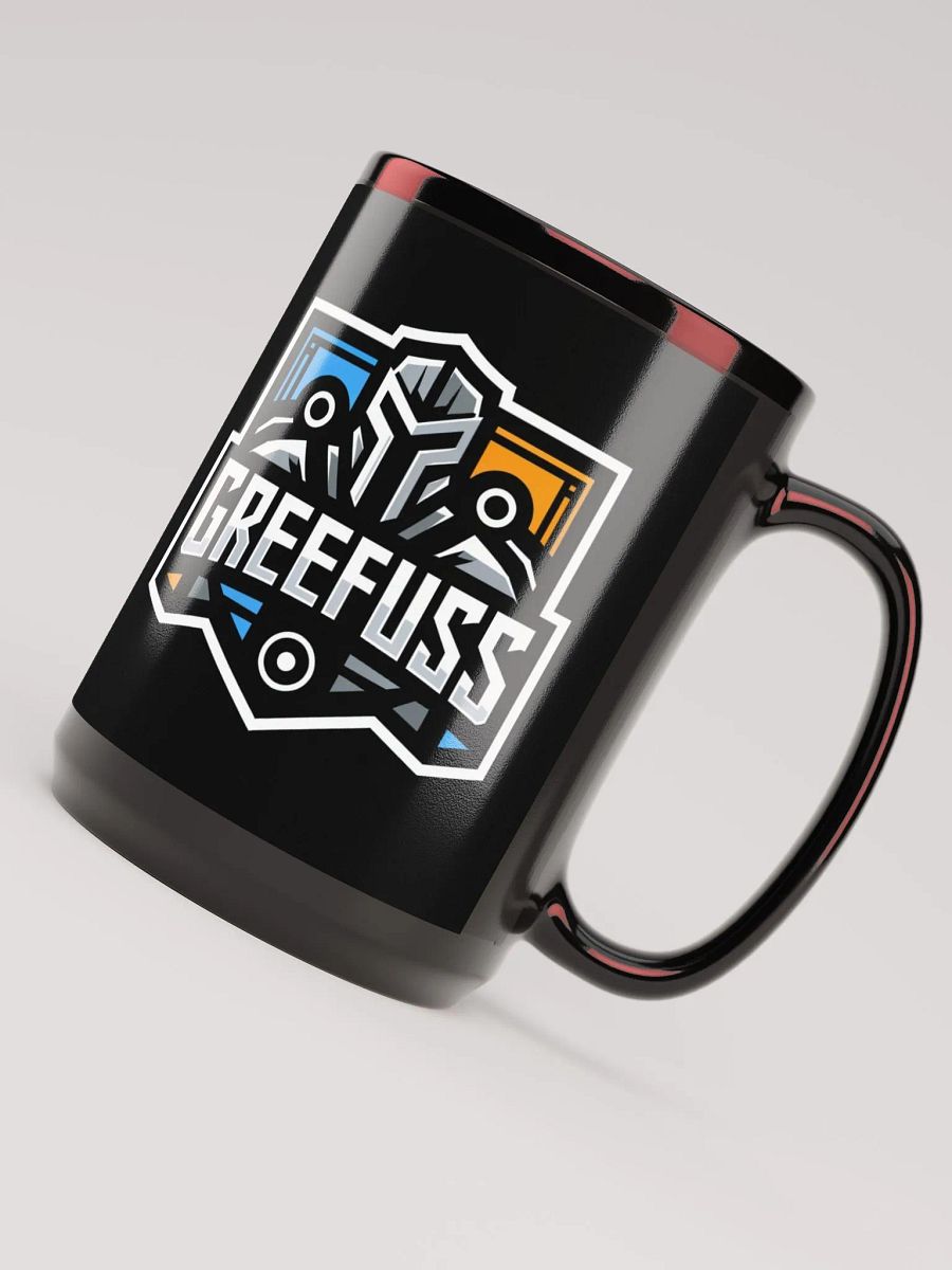 Industrial GREEFUSS KNIGHT Black Glossy Mug product image (4)