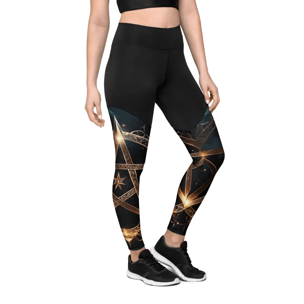Symbology Black Top Leggings with Pocket product image (12)