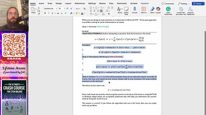 Sample Exam Question for Chain Rule in Calculus to Maximize Points