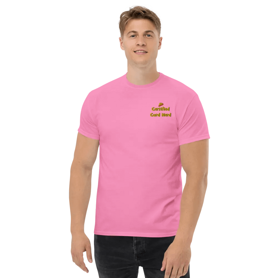 Certified Curd Nerd T-Shirt Embroided Logo product image (154)