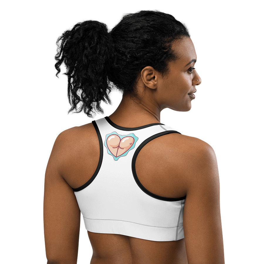 LoveMORE Heart Unpadded Sports Bra product image (4)