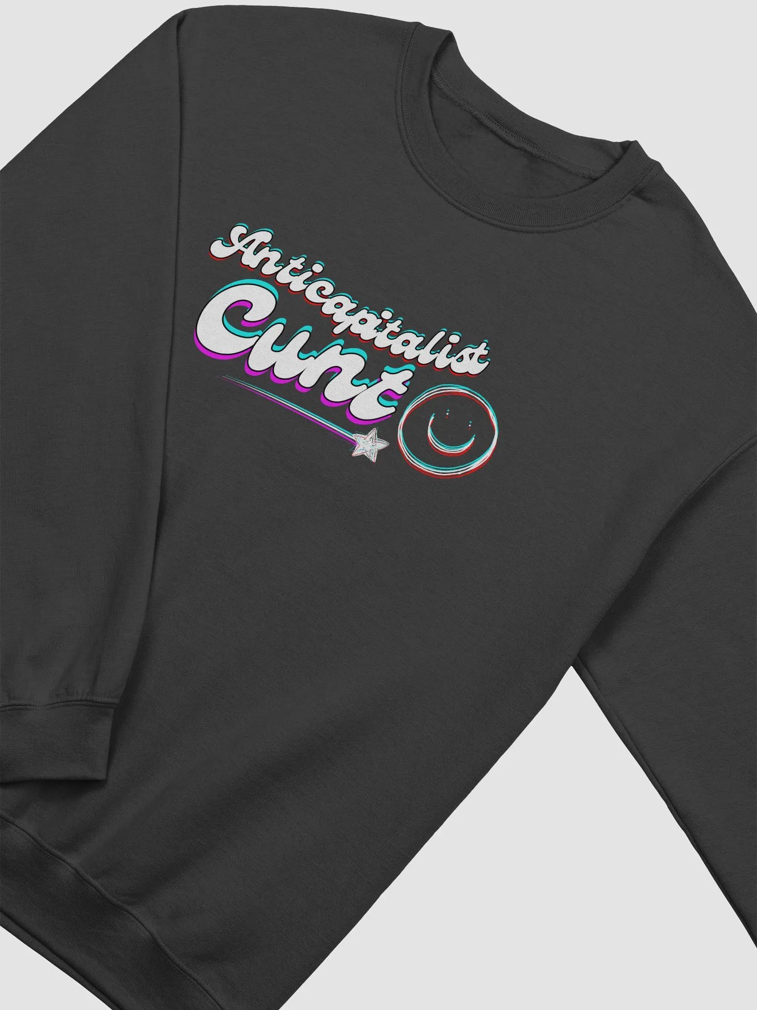 ANTICAPITALIST C*NT 3D classic sweatshirt product image (20)