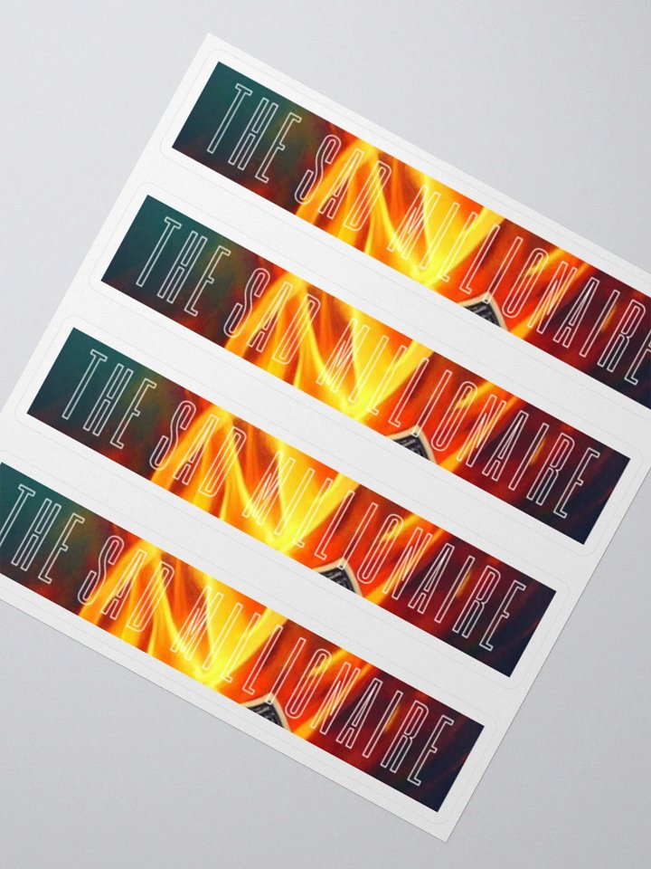 The Sad Millionaire - Stickers product image (2)