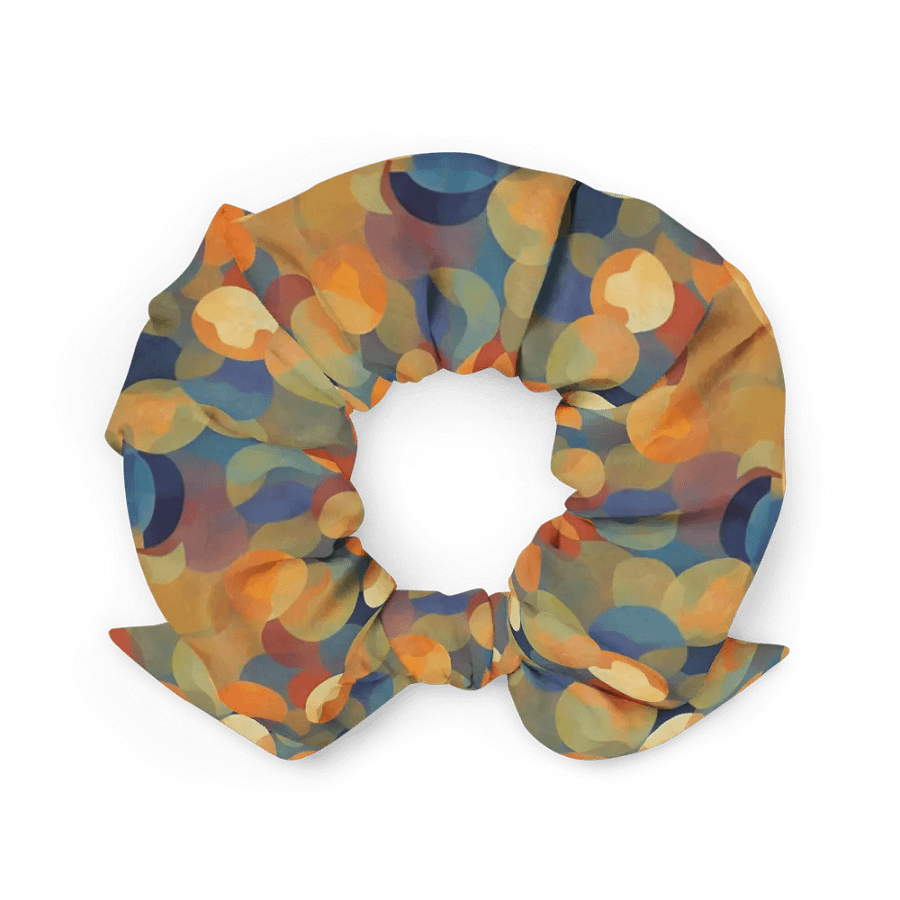 Hair Scrunchie - Modern Boho Watercolor Spheres product image (3)