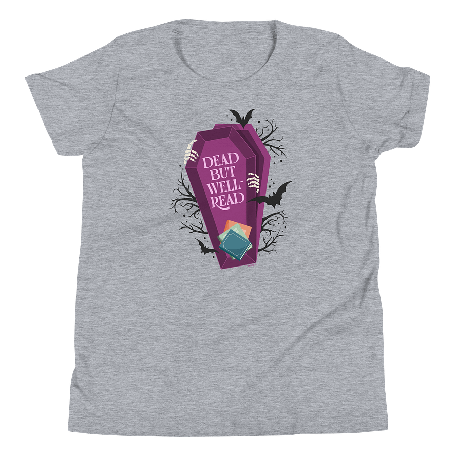 Dead But Well-Read Youth T-Shirt product image (1)