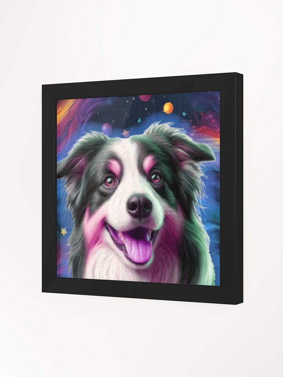 Australian Shepherd Cosmic Colors Framed Wall Art product image (16)