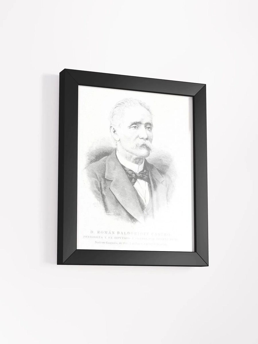 Cuadro - D. Román Baldorioty De Castro: Diputado Provincia de Puerto Rico product image (2)