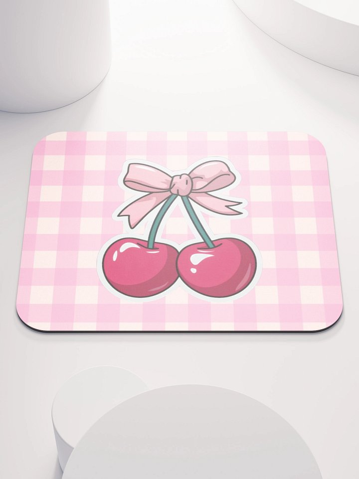 Cherry Love Mouse Pad product image (1)