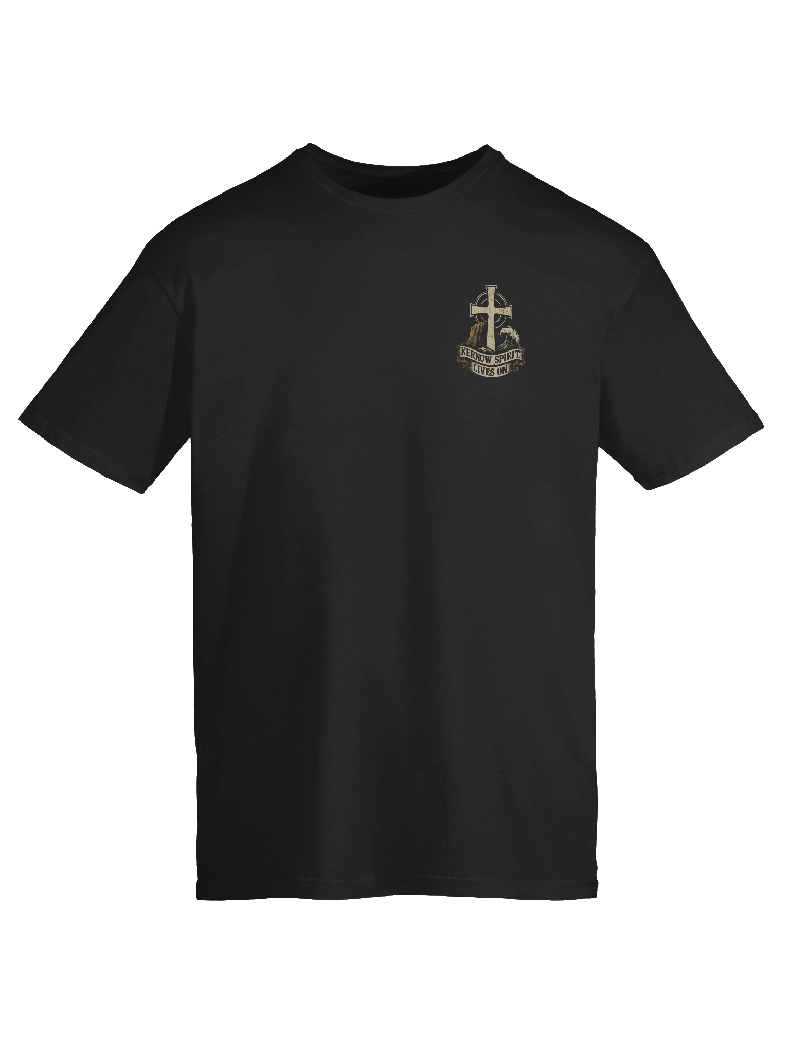 "Kernow Spirit Lives On" Pocket Logo Unisex T-shirt product image (10)