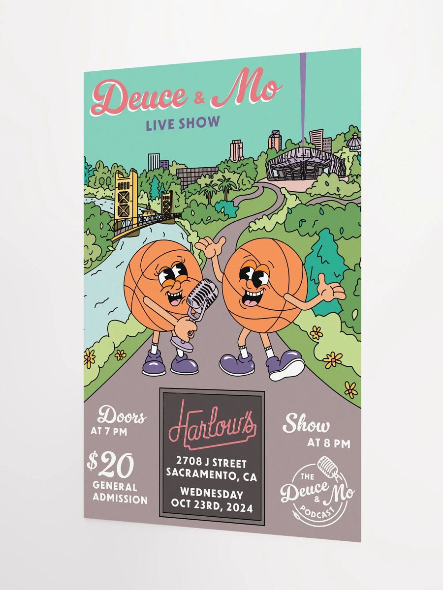 Deuce & Mo LIVE Show Poster product image (3)