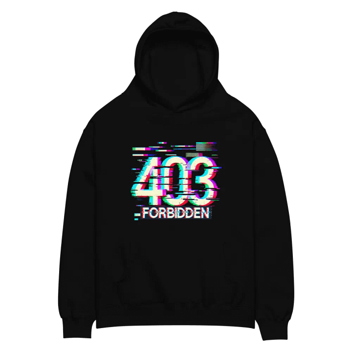 403 Error Code Forbidden Hoodie product image (5)