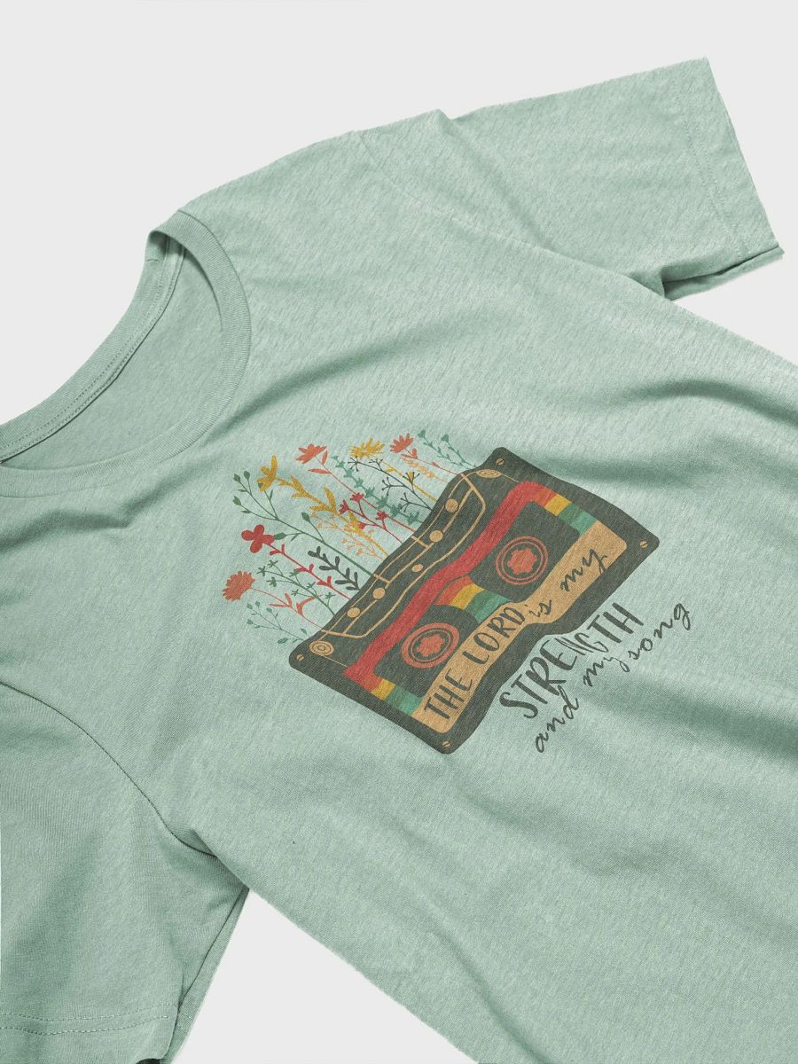 The Lord is my Strength and My Song Cassette Tee product image (38)
