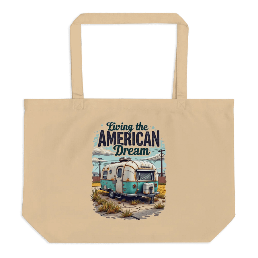 American Dream Vintage Camper Tote product image (1)