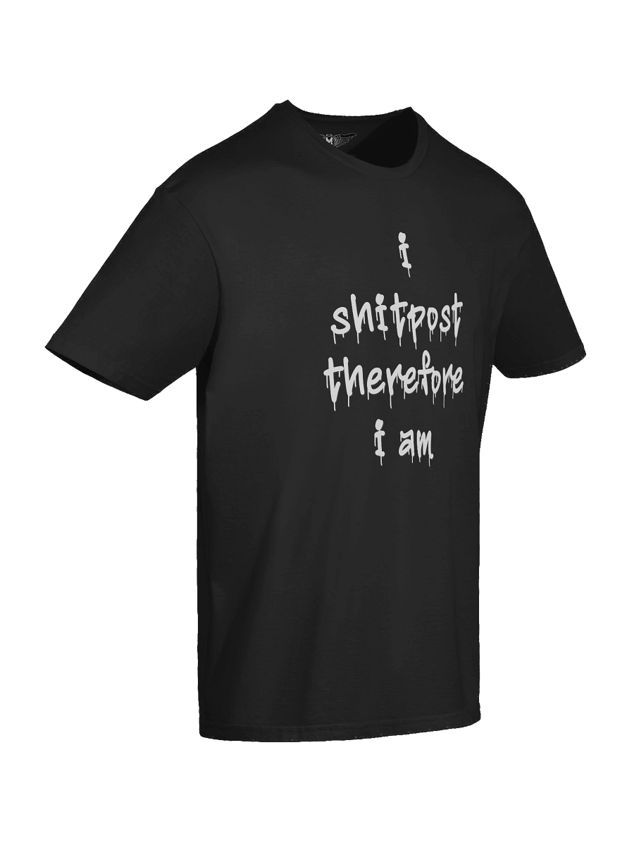 i shitpost therefore i am T-Shirt product image (8)