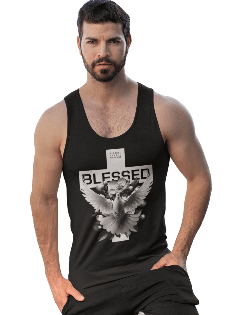 Blessed | Jersey Tank by Bella+Canvas product image (1)