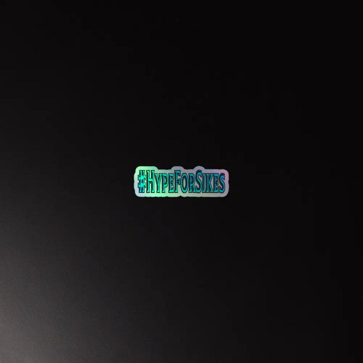 #Hype Holo Sticker product image (2)