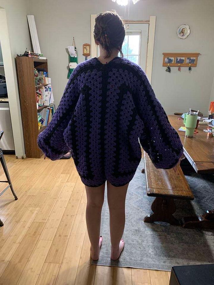 Crochet Hexi Cardigan product image (2)