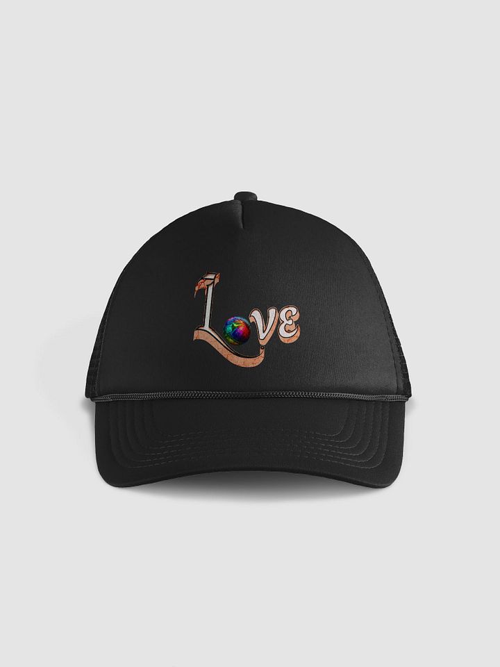 Love Bowling Marble Foam Trucker Hat product image (1)