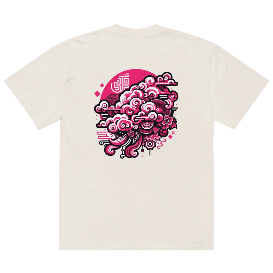 Samurai Shadows -AS Colour Premium Oversized Faded T-Shirt product image (8)