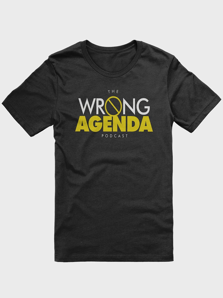 The Wrong Agenda White/Yellow product image (1)