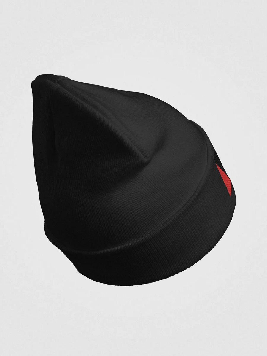 Black First Emblem Knit Beanie product image (5)