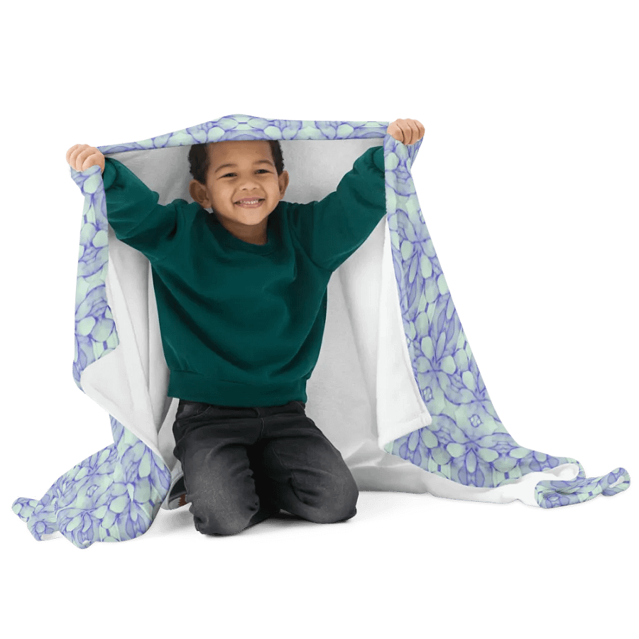Aztec Floral Throw Blanket product image (5)