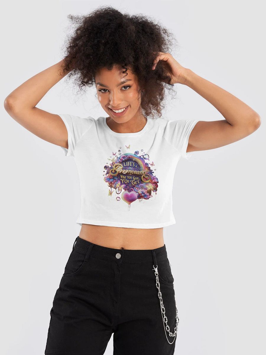 Boomerang Reflection Women's Crop Tee product image (31)