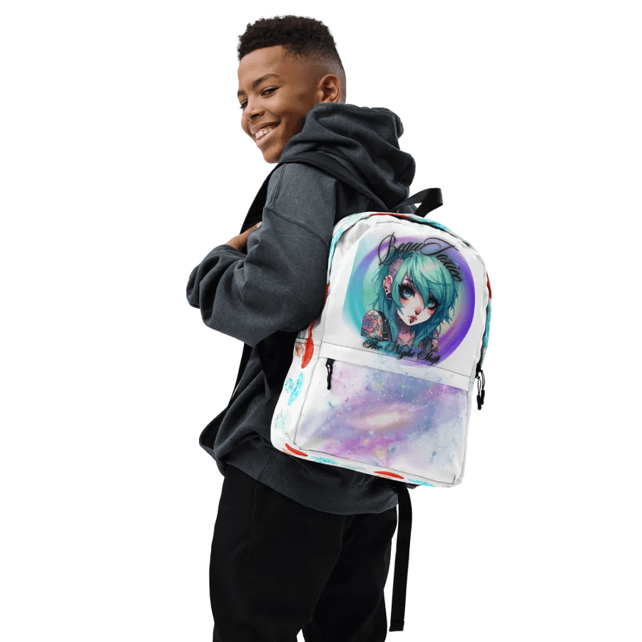 White BBG Backpack product image (7)