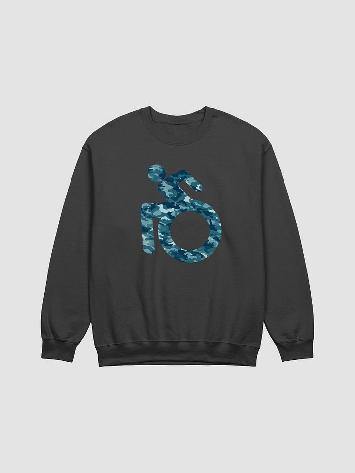 Wheelie, Blue Camo Sweatshirt product image (1)