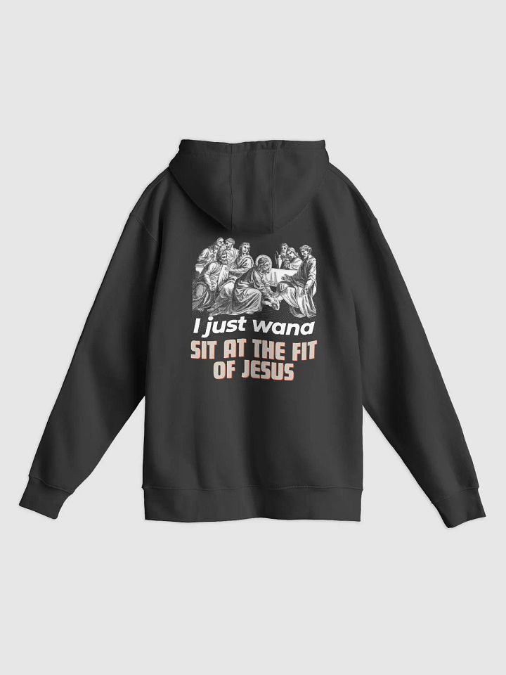 I just wanna sit at the feet of jesus Unisex Hoodie product image (1)