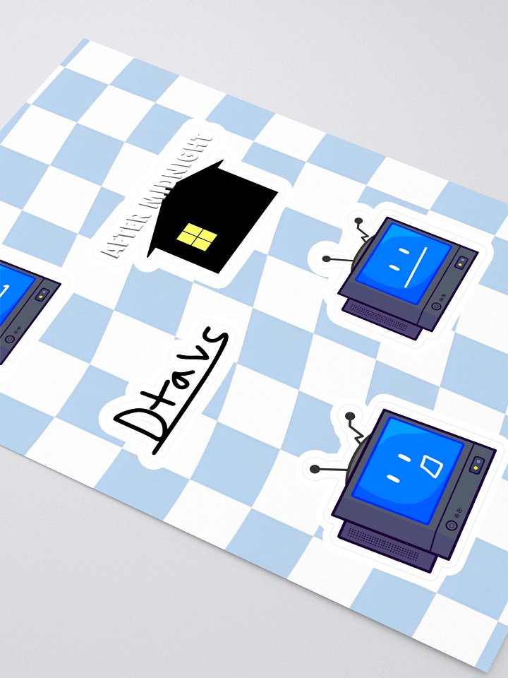 Dtavs Kiss-Cut Sticker Sheet product image (2)
