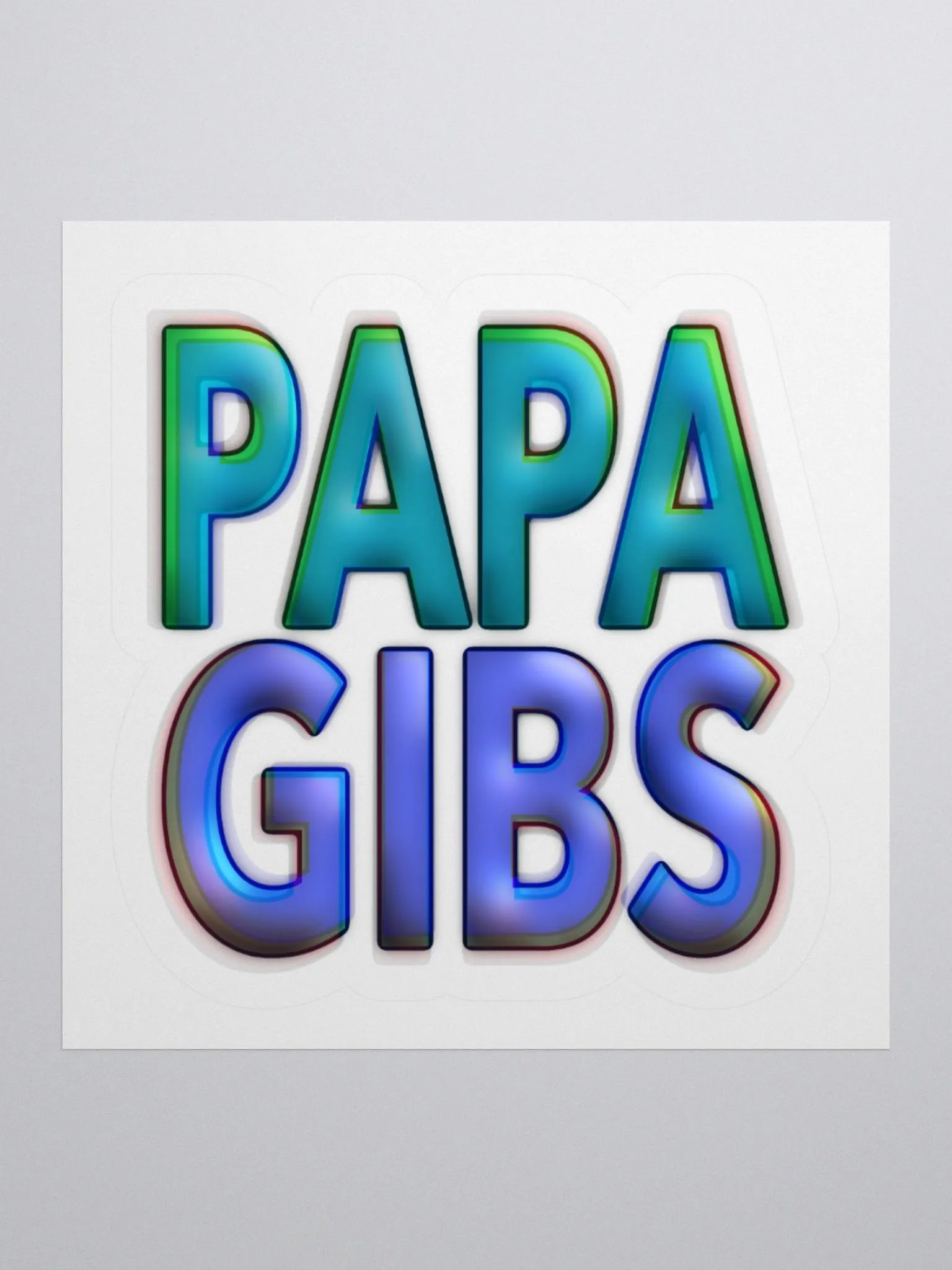 PAPA GIBS - Emote Sticker product image (1)