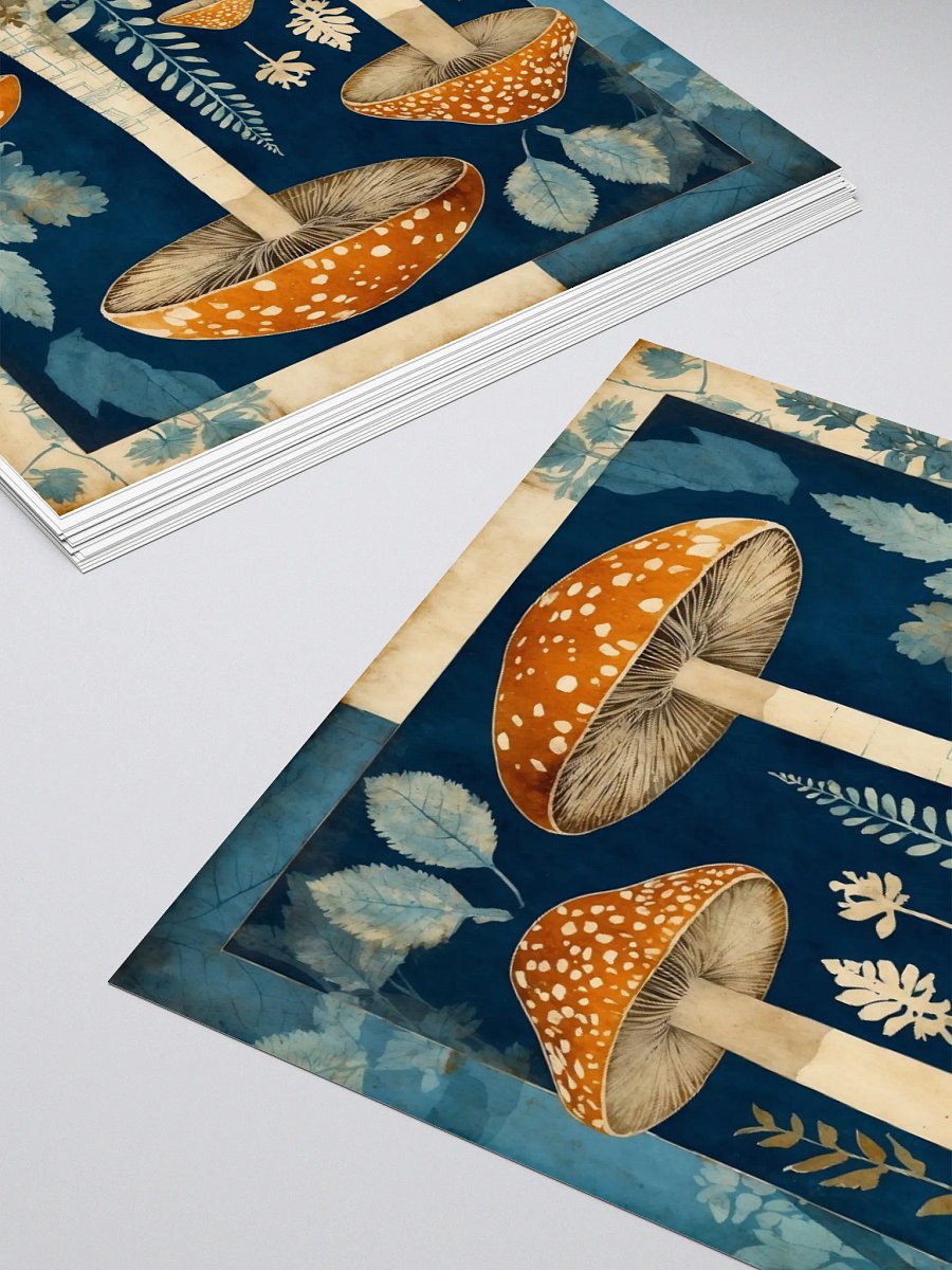 Vintage Mushroom Botanical Stickers product image (12)