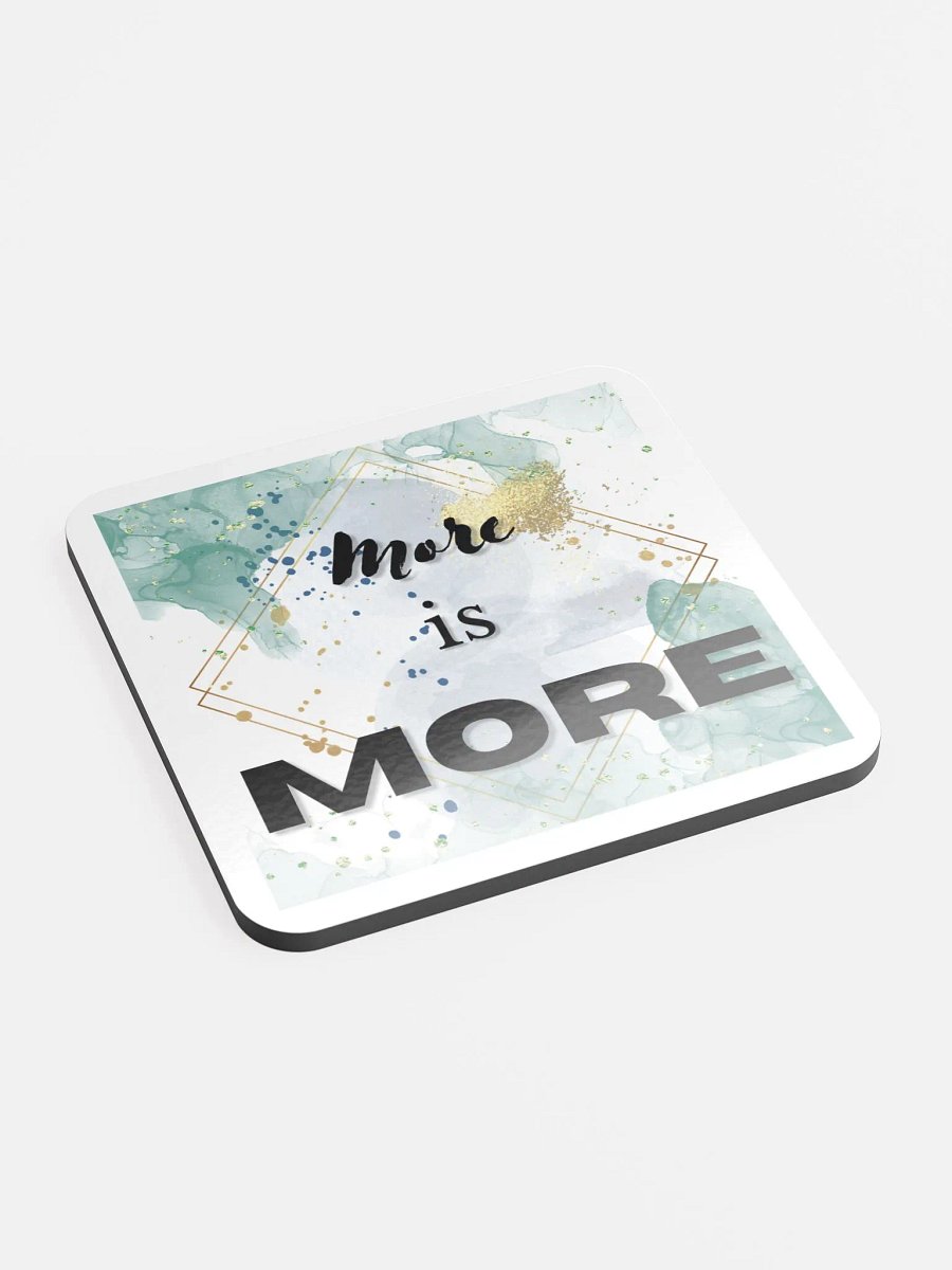 More is MORE Green Coaster product image (2)