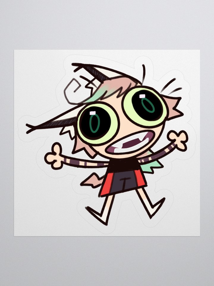 Weird Snebby Regular Sticker product image (1)