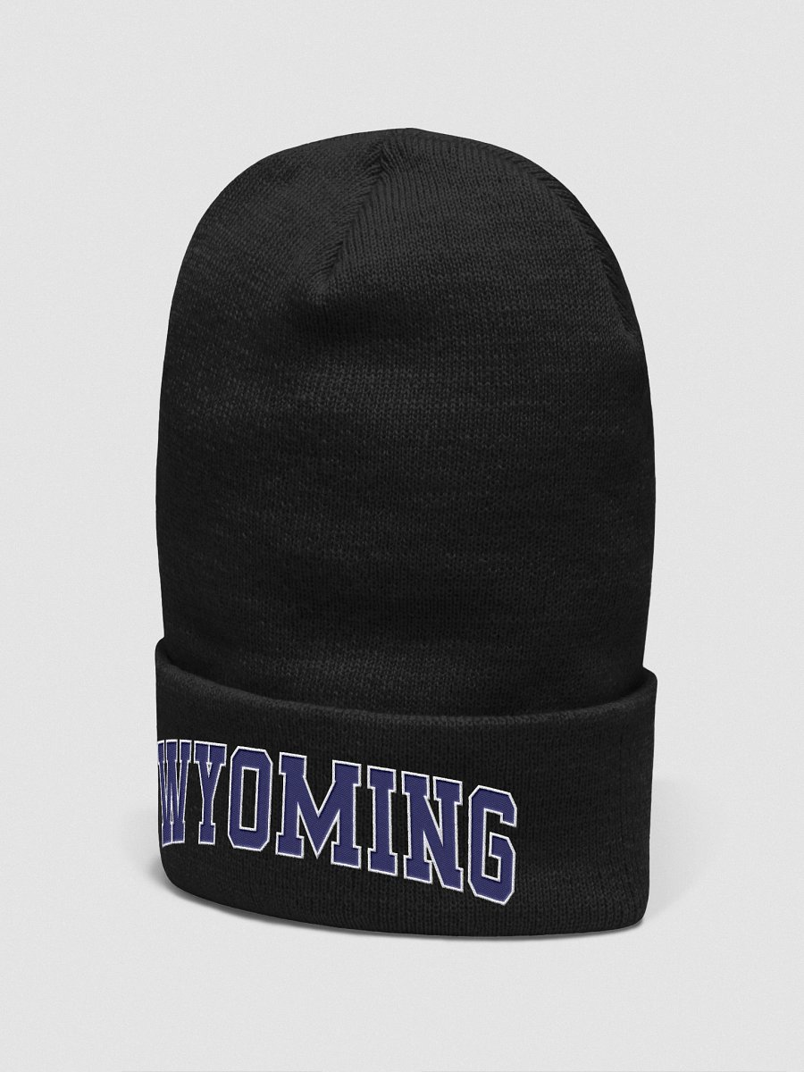 Wyoming Vintage Varsity Cuffed Beanie product image (3)