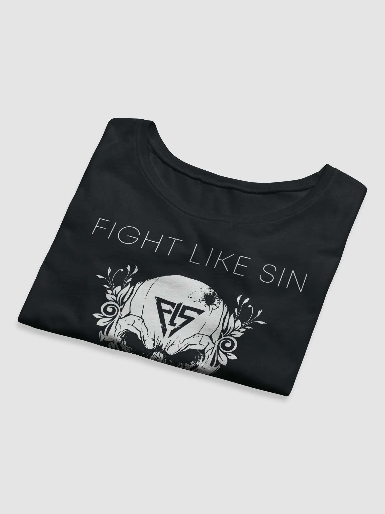 FLS Broken Skull Crop Top product image (5)