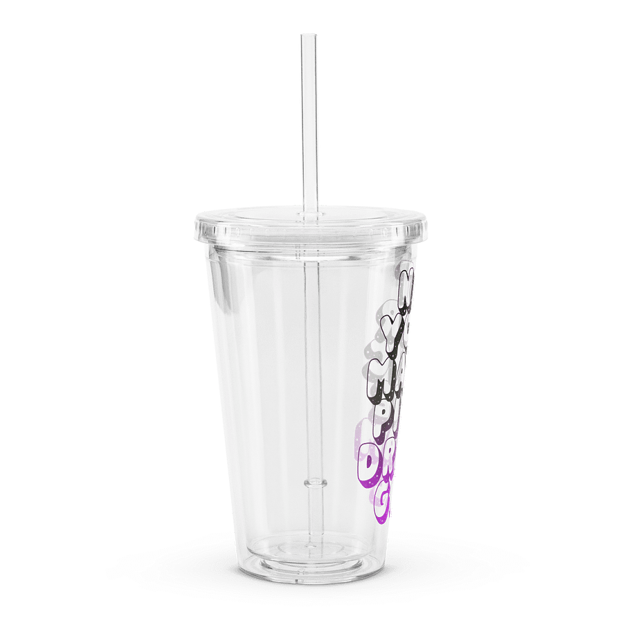 Manic Pixie Dream Girl - Clear Plastic Tumbler product image (3)