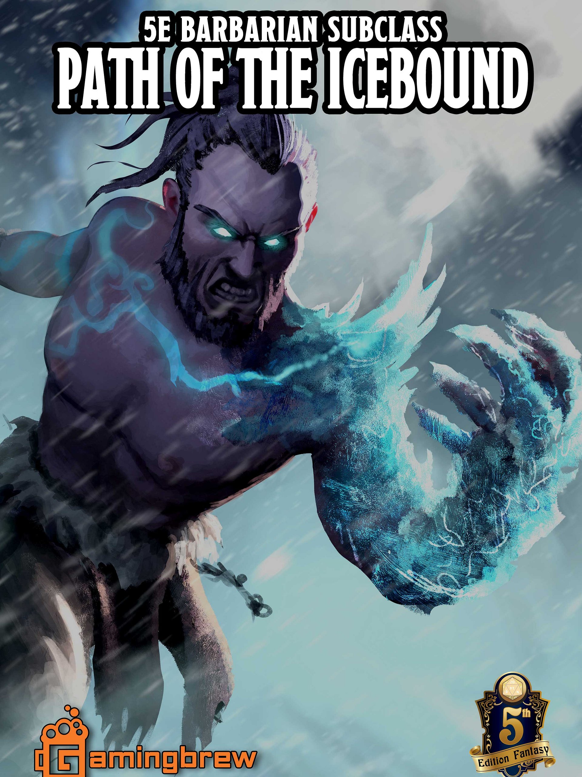 Path of the Icebound | 5E 24 Barbarian Subclass product image (1)