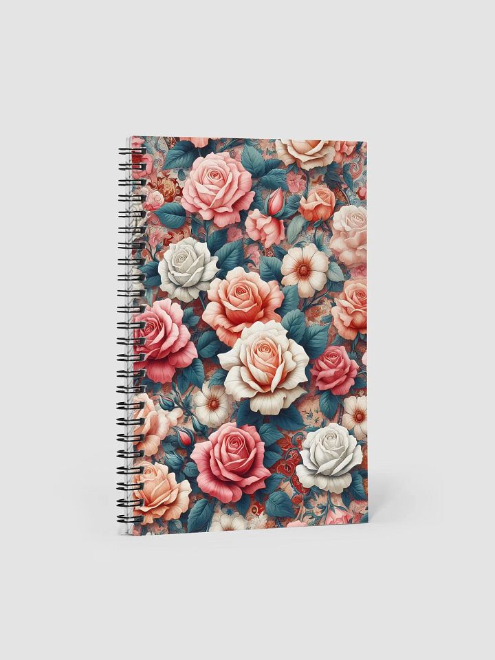 Royal Floral Spiral Notebook product image (1)