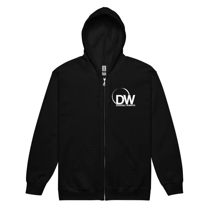 Dodgeball Winnipeg Zip-Up Hoodie (Light) product image (5)
